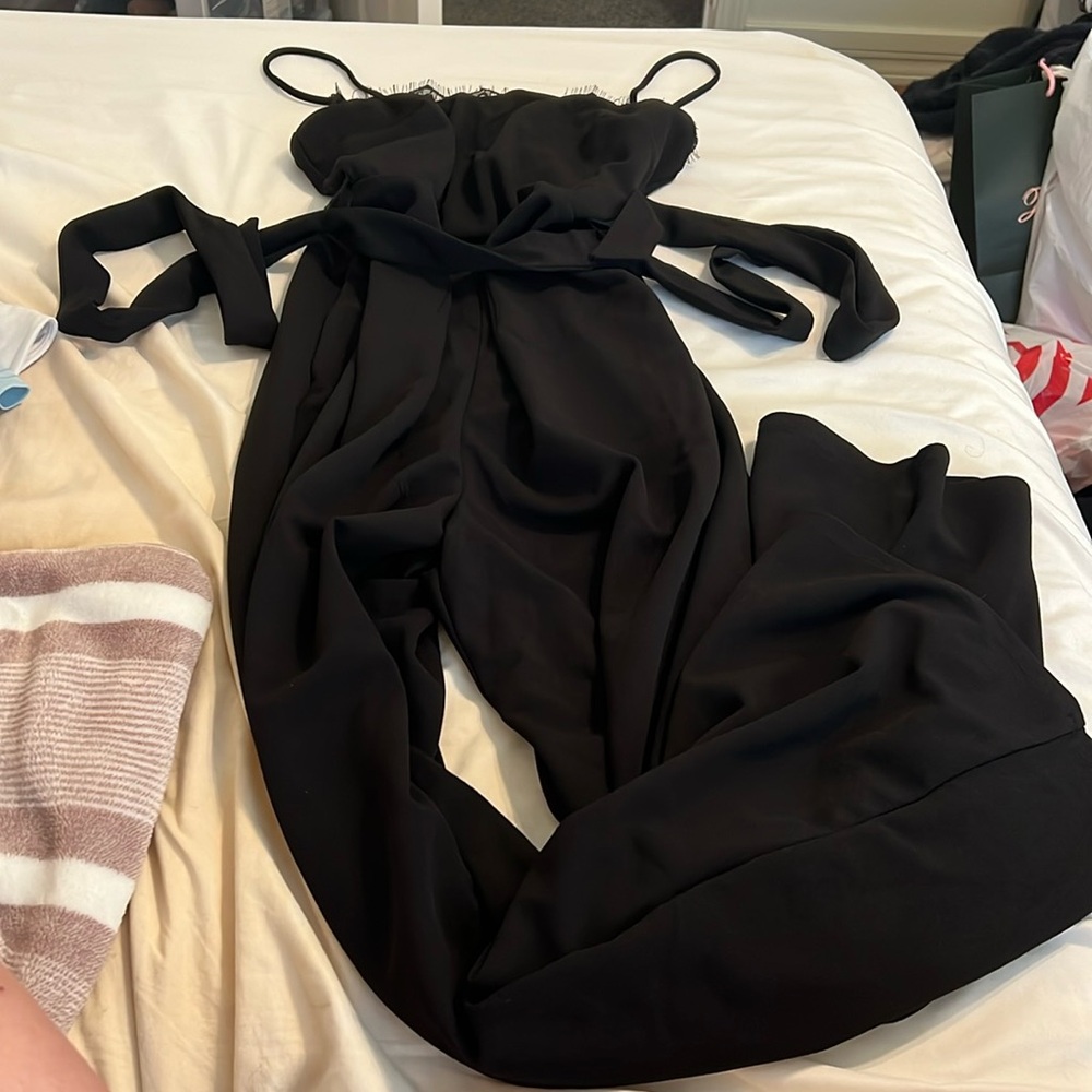 Francesca’s Black jumpsuit size medium